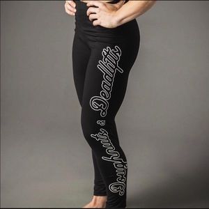 Doughnuts and Deadlifts Leggings